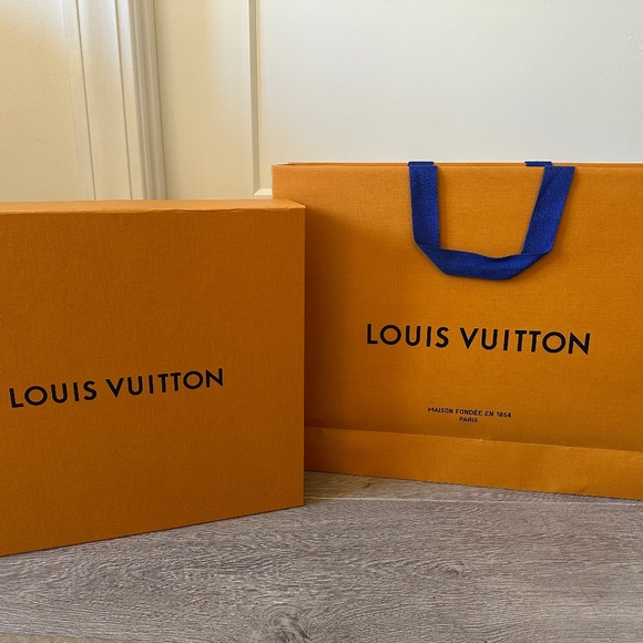 Louis Vuitton purse box & shopping bag - Picture 1 of 12